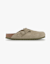 Birkenstock Boston Narrow Fit slipper donna Verde