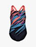 speedo Digital Placement Splashback costume da bagno bambina Corallo