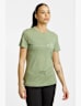 icebreaker Merino 150 Tech Lite Single Line Camp Damen T-Shirt Grün