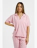 Kappa Irene Jacquard Damen Poloshirt Pink