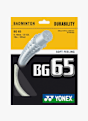 Yonex Bg 65 0.70 mm corda da badminton Beige 191 1