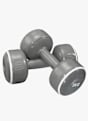 POWERZONE 2 x 5 kg haltère Gris 1020 1