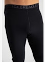 icebreaker Merino 200 Oasis Herrren 3/4 Thermohose Schwarz 1468 4