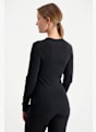 icebreaker Merino 175 Everyday maniche lunghe termica donna Nero 1473 2