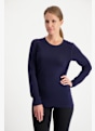 icebreaker Merino 200 Oasis maniche lunghe termica donna Blu 1476 1