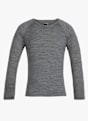 icebreaker Merino 200 Oasis manche longue thermique enfants Gris 1479 1