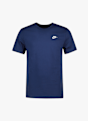 Nike Club Herren T-Shirt Blau 3593 5