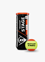 Dunlop Stage 2 balles de tennis Orange 3873 1