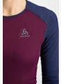 Odlo Active Warm Damen Thermo Unterwäsche Set Blau 6751 6