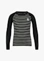 Odlo Active Warm Stripes maniche lunghe termica bambini Nero 6783 1