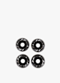 BEACH MOUNTAIN 4-Pack Rollen Schwarz 7810 1