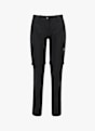 MAMMUT Runbold Zip-Off taglia lunga pantaloni da trekking donna Nero 8516 7