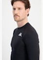 Kappa 4SKIN Kombat Vurbat Herren Thermo Longsleeve Schwarz 10810 5