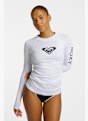 Roxy Whole Hearted 50+ lycra shirt donna Bianco 11125 2