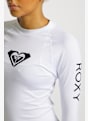 Roxy Whole Hearted 50+ lycra shirt donna Bianco 11125 5