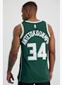 Nike Milwaukee Bucks Icon Edition Giannis Antetokounmpo maglia da basket uomo Verde 12492 2