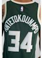 Nike Milwaukee Bucks Icon Edition Giannis Antetokounmpo maillot de basket hommes Vert 12492 5