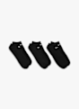 Nike 3-Pack Everyday Lightweight No-Show 42.5-45.5 calze Nero 12717 5