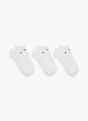 Nike 3-Pack Everyday Lightweight No-Show 38.5-42 chaussettes Blanc 12734 5