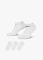 Nike 3-Pack Everyday Lightweight No-Show 38.5-42 chaussettes Blanc 12734 6