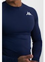 Kappa 4SKIN Kombat Vurbat Herren Thermo Longsleeve Blau 13858 4