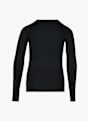 Kappa 4SKIN Kombat Vurbat Kinder Thermo Longsleeve Schwarz 13877 2