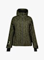 Rehall Kiki-R giacca da snowboard donna Verde 13606 11
