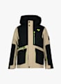 ziener Agonis Kinder Skijacke Beige 13710 1