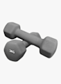 POWERZONE Hexagonal neoprene 2 x 3 kg set d'haltères Gris 14540 1