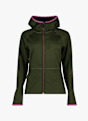 Elevenate Skiers Hood midlayer femmes Vert 15106 6