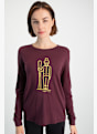 super.natural Skianto Damen Longsleeve Rot 16415 5