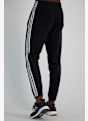 adidas Essentials French Terry Tapered Elastic Cuff 3-S pantalon de sport hommes Noir 17377 2