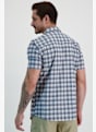 46 NORD chemise de randonnée hommes Bleu 18487 2