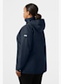 Helly Hansen Aden Plus Size giacca impermeabile donna Blu 18969 2