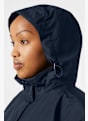 Helly Hansen Aden Plus Size giacca impermeabile donna Blu 18969 3