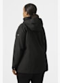 Helly Hansen Aden Plus Size Damen Regenjacke Schwarz 18968 2