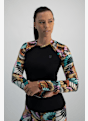 Billabong A/DIV LS 50+ lycra shirt donna Nero 20348 6