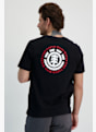 Element Seal t-shirt hommes Noir 20357 2