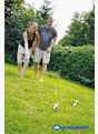 Schildkröt Petanque Set Freizeitspiel Silber 21457 3