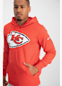 Nike Kansas City Chiefs Logo hoodie uomo Rosso 21696 4