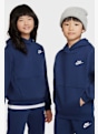Nike Club Fleece hoodie enfants Bleu 23297 3