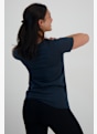 super.natural Ornament t-shirt femmes Bleu 24595 2