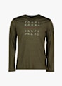 super.natural Icons longsleeve hommes Vert 25982 5