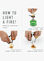 Light my fire FireLighting Kit BIO Feuerstahl Beige 25100 3