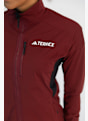adidas Terrex Xperior Softshell giacca da sci di fondo donna Rosso 25174 5