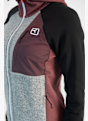Ortovox Fleece GP Classic Knit Hoody Damen Midlayer Lila 25393 4