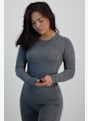 Odlo Natural Merino 200 Warm Damen Thermo Longsleeve Grau 26347 1