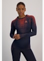 Odlo Performance Blackcomb Warm maniche lunghe termica donna Blu 26340 1