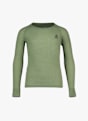 Odlo Active Warm Kinder Thermo Longsleeve Grün 26350 1