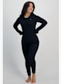 Odlo Natural Merino 200 Warm leggings termici donna Nero 26356 3